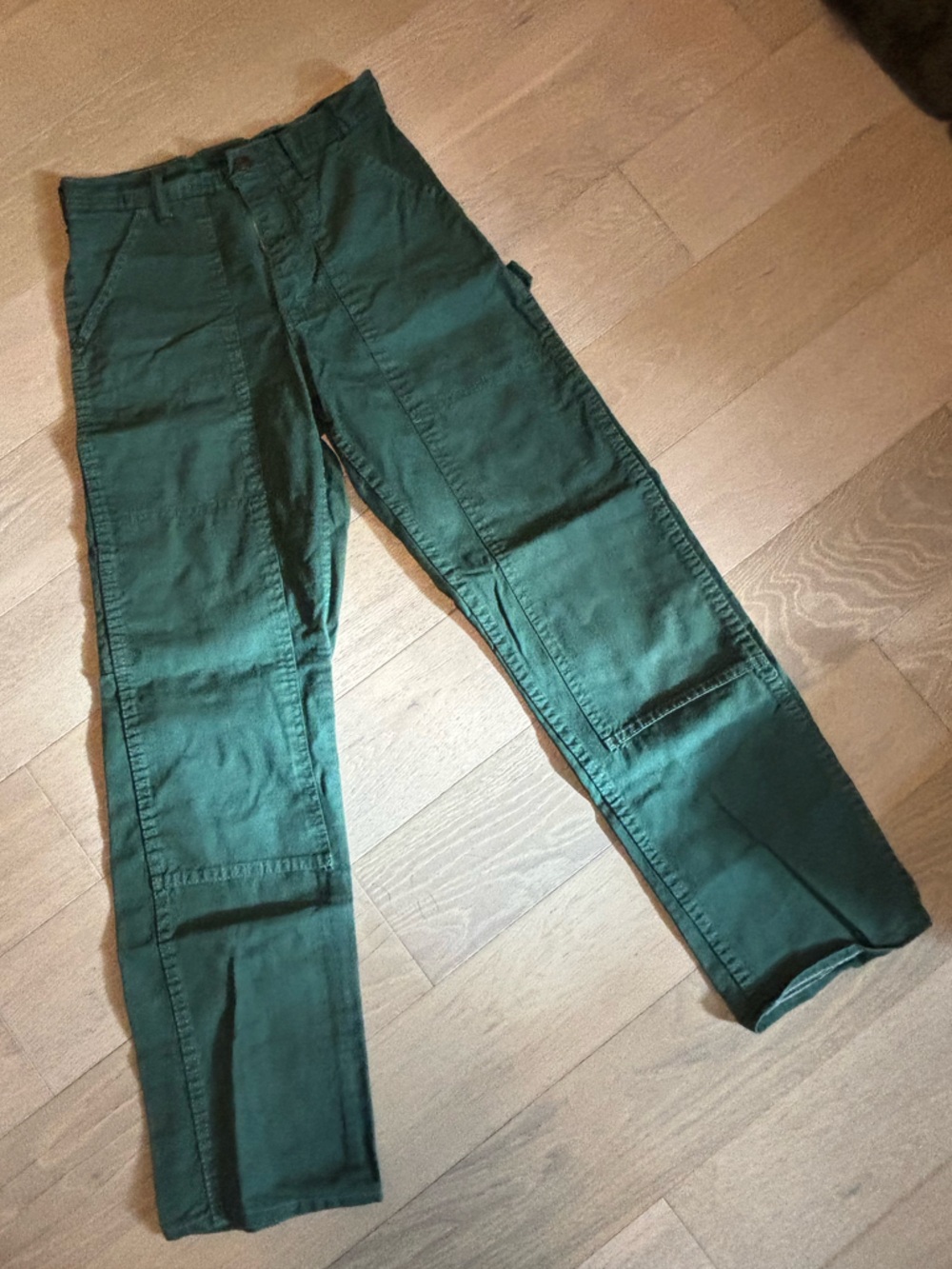 STAN RAY USA Green Painter Pants with Pocket Logo - Picture 4 of 5